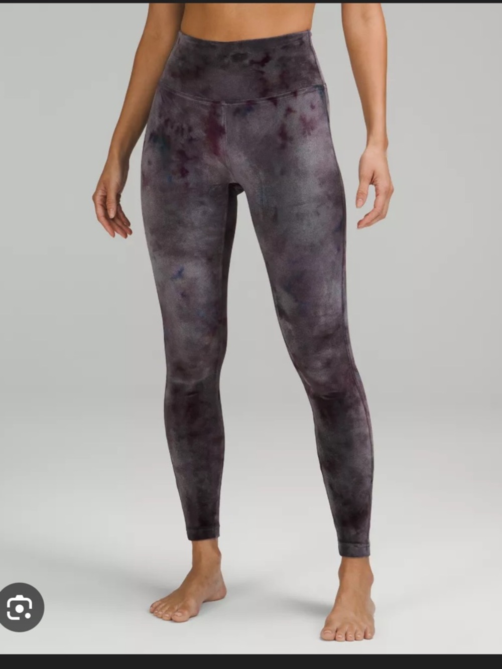 Women’s Lululemon Wunder Lounge High Rise HR Tight Velour leggings size 4